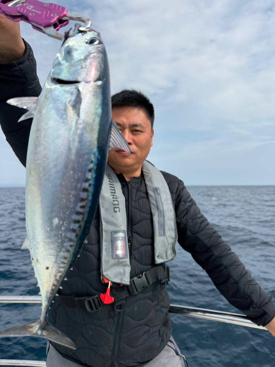 黄鸡鱼(白甘)上岸